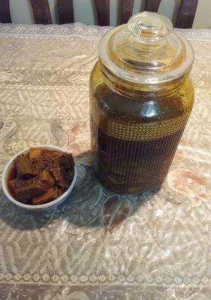 A picture of Mango pickle.