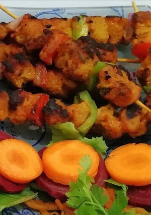A picture of Soya tikka.