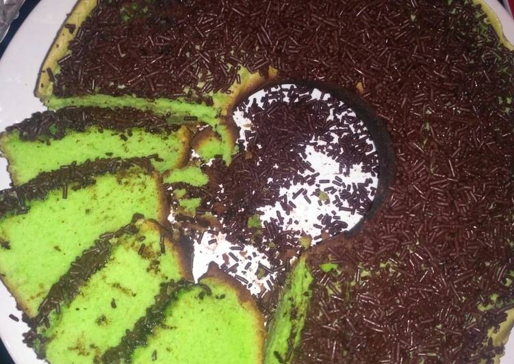 Bolu pandan super empuk ekonomis anti gagal