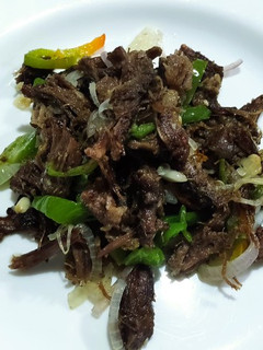 Una foto de Vaca frita a lo Bendecido