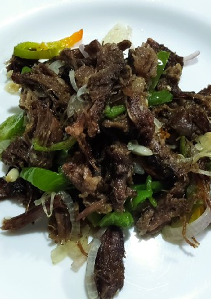 Una foto de Vaca frita a lo Bendecido