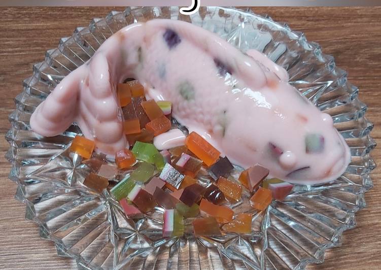 Puding Roti Tawar Pop Ice 🧁🍓 Simple