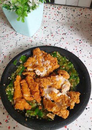Foto resep Sambal ayam geprek