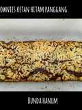 Brownies Ketan Hitam Panggang