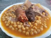 Una foto de morcilla tocino