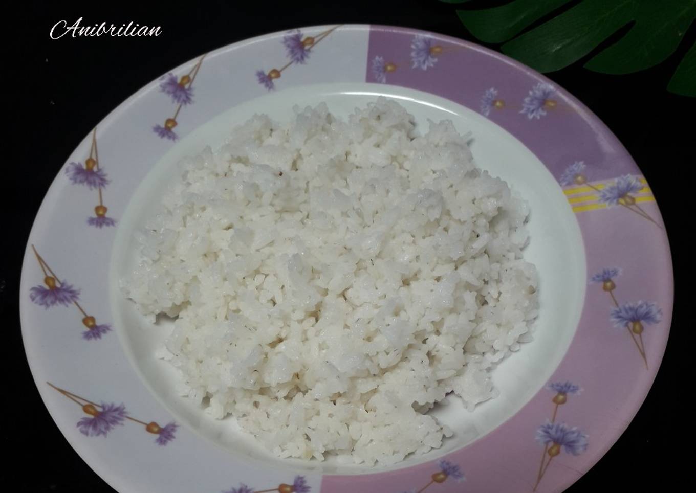 Nasi pulen ala hokben