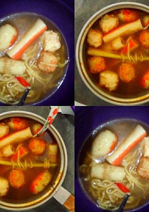Foto resep Mie Tom Yam + Dimsum