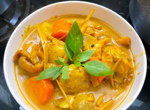 Hình của món Cà Ri Gà.