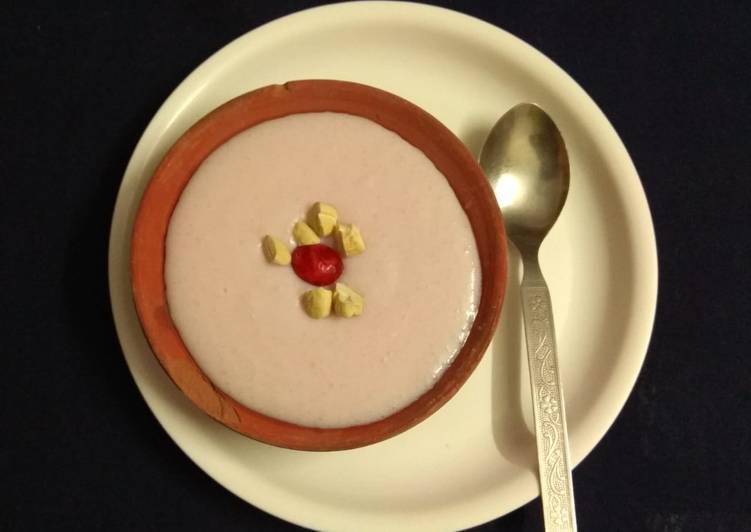 How to Make Super Quick Homemade Rose phirni