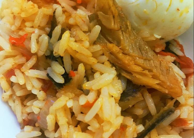 Steps to Make Appetizing Oil rice and bonga fish | Quick Recipe For Kids