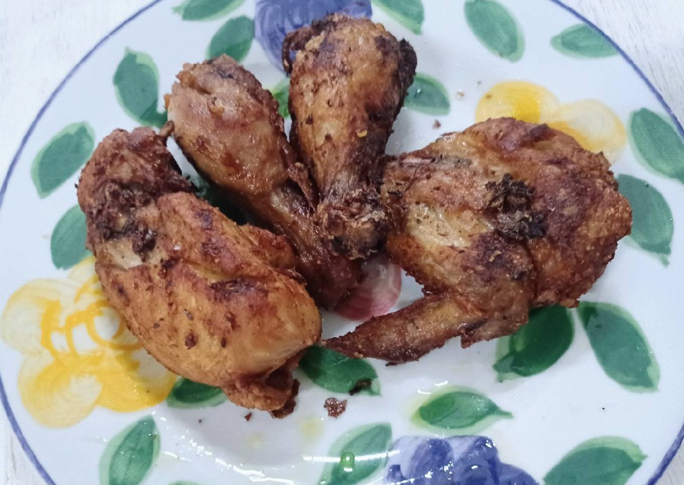 Ayam goreng bumbu ungkep simple