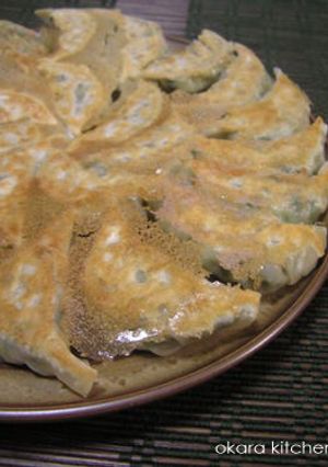 A picture of Our Family’s Weekly Cabbage Gyoza.