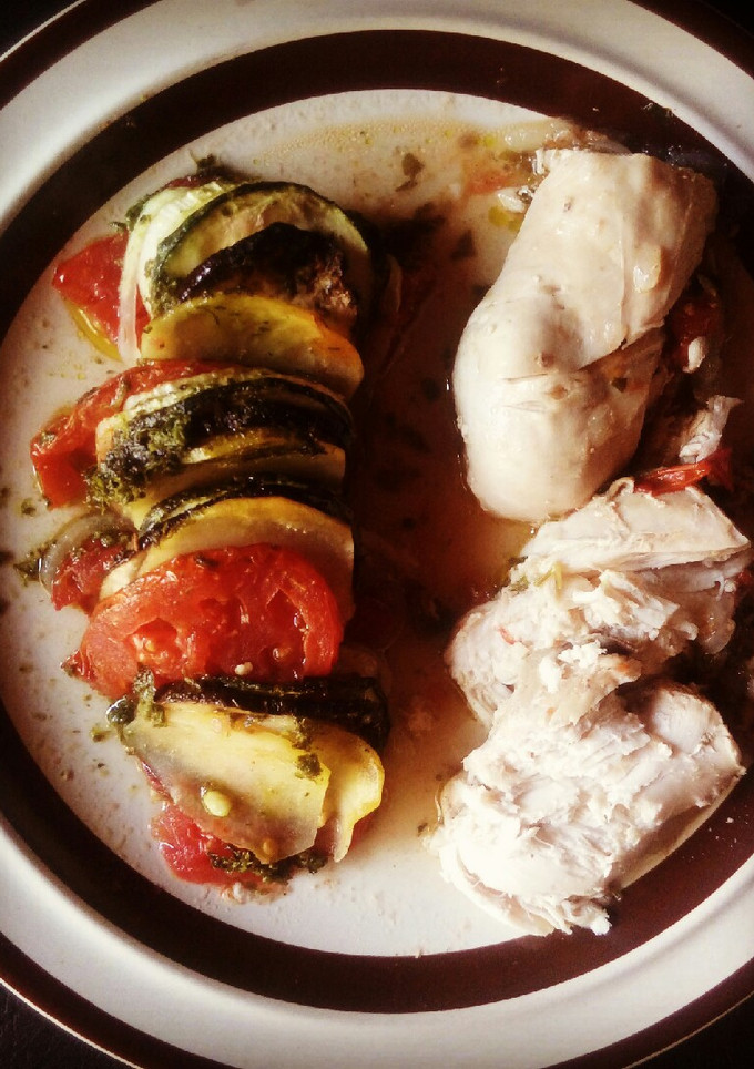 Una foto de Ratatouille...exquisito