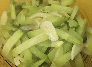 Foto resep Oseng labu hijau