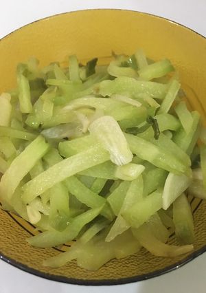 Foto resep Oseng labu hijau