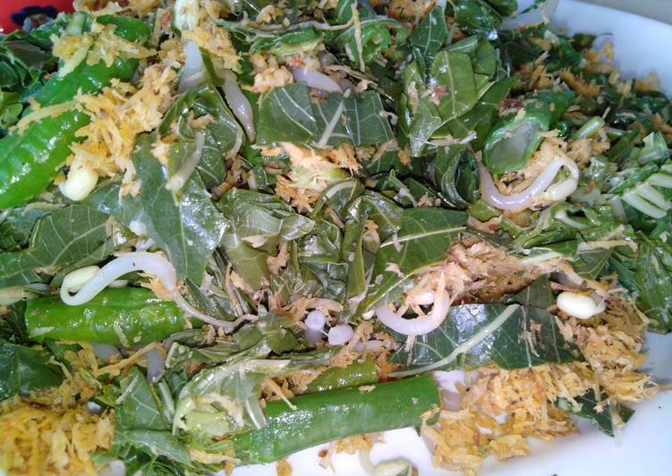 Resep Urap Daun Singkong Oleh Elia Agus Triana Cookpad