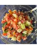 Cous cous leggero tipo panzanella 🍅🥒