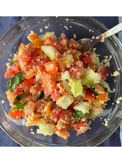 Foto di Cous cous leggero tipo panzanella 🍅🥒
