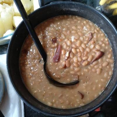 Feijao Carioca Ao Couro De Bacon Receita Por Luiz Carlos Cookpad