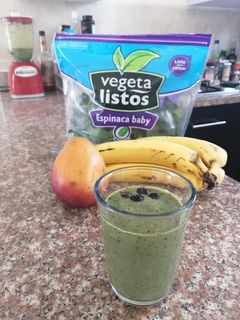 Una foto de Smoothie verde