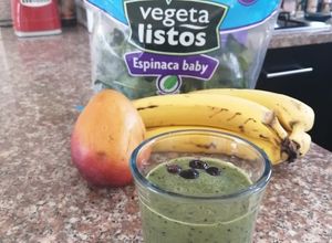 Una foto de Smoothie verde