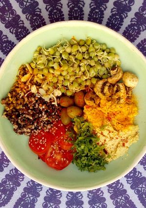 Una foto de Ensalada RAW!