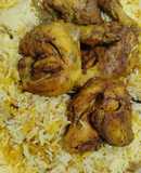 مندي دجاج بالفرن😋