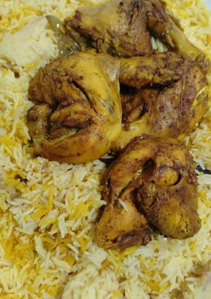 صورة لوصفة مندي دجاج بالفرن😋