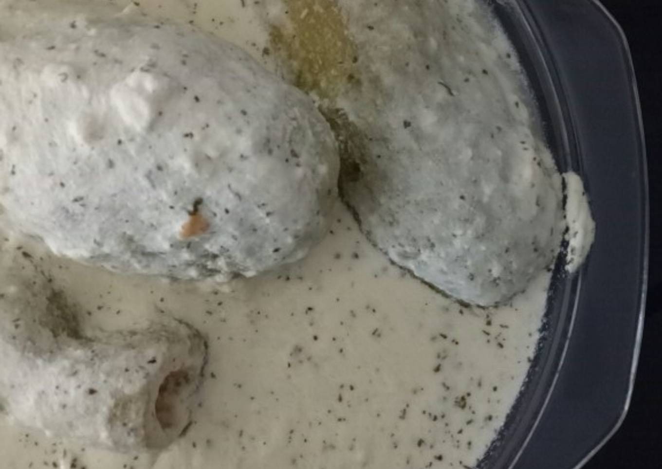 Lebanese Zucchini with Yoghurt Sauce (Kousa billaban)
