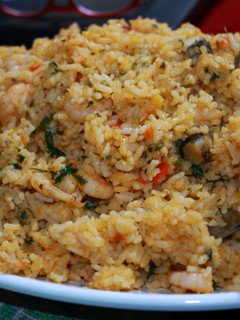 Una foto de Arroz con mariscos