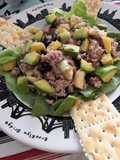 Ensalada de atún con manzana