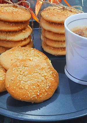 A picture of Peanut cookies.