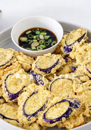 Foto resep Terong Goreng Tempura (Tempura Eggplant)