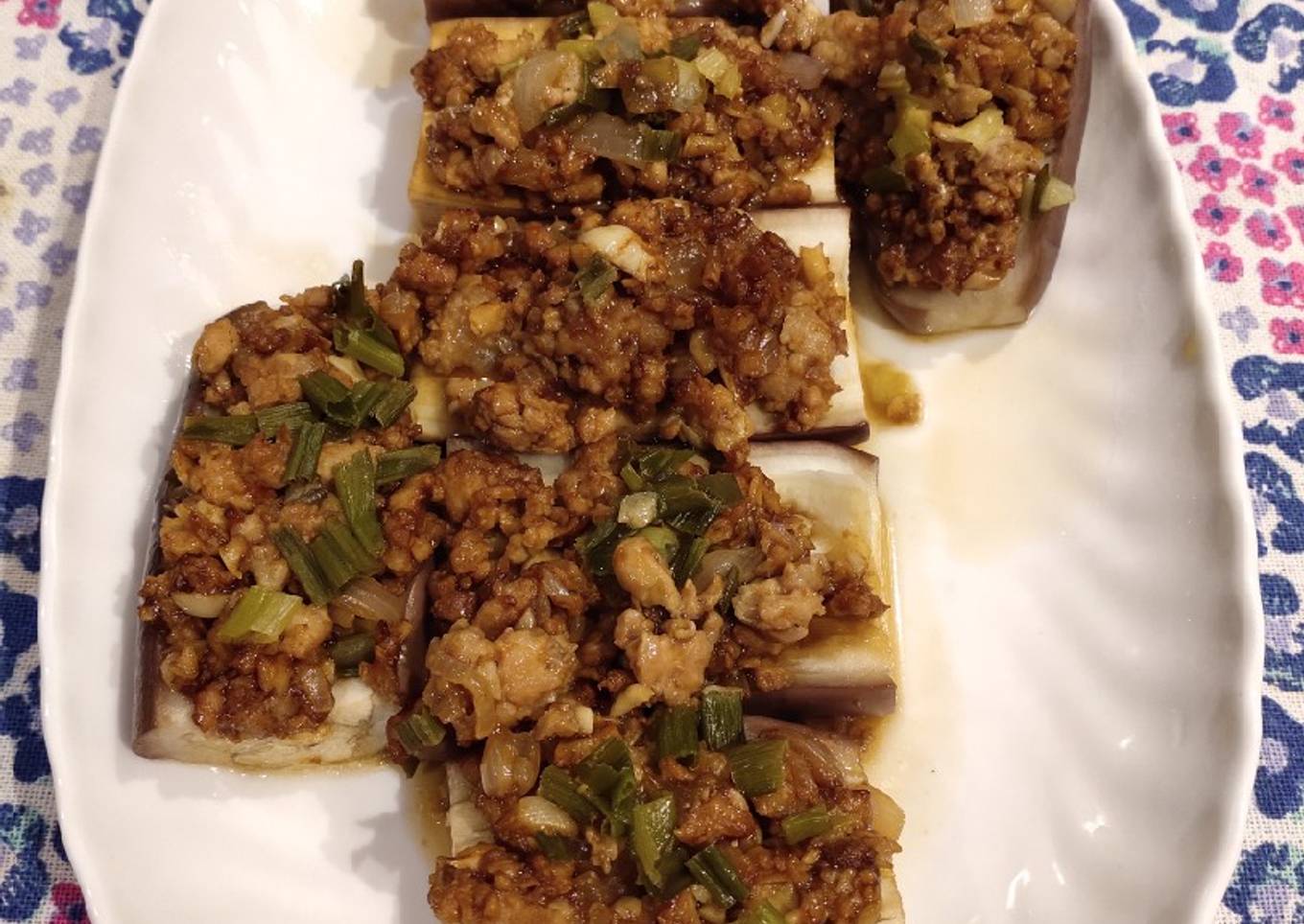 Steamed Eggplant