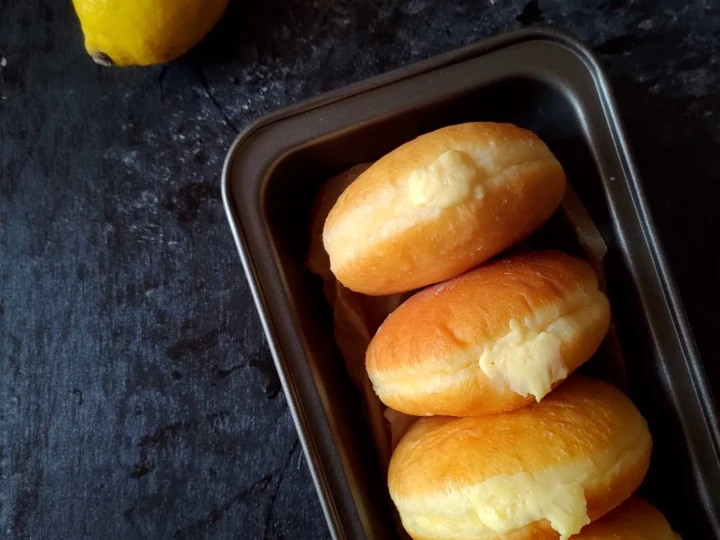 Easy Ways Make Recipes Lemon Custard Bomboloni (1x proofing, EMPUK!) the So Delicious Can Pamper Your Tongue.