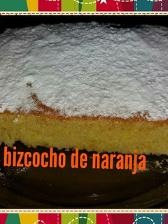 Una foto de Bizcocho de naranja vegano