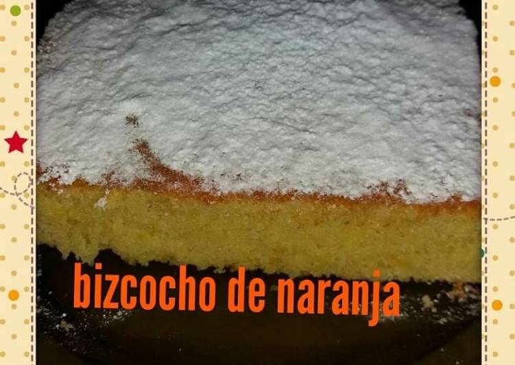 Bizcocho de naranja vegano
