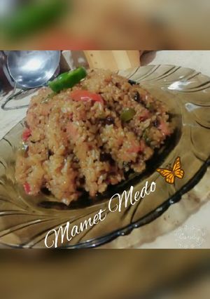صورة لوصفة رز صياديه على طريقتي 🍚🍤