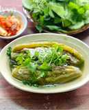 Canh Khổ Qua Nấu Mọc