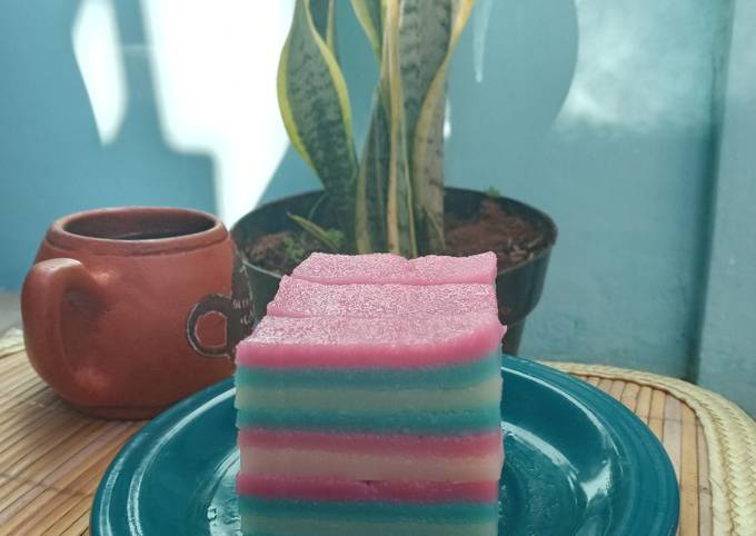 Lapis tepung beras vanilla susu