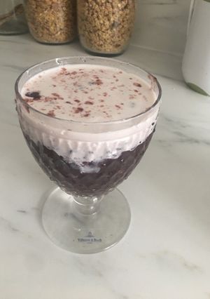 A picture of Red bean prune dessert - overnight cook, c2min.