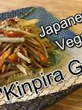 Japanese Vegan → Kinpira Gobo / Burdock salad