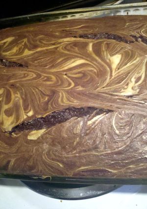 A picture of Major's Marble Cake.
