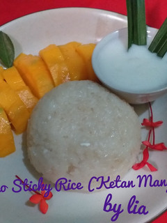 Foto resep Mango Sticky Rice (Ketan Mangga)