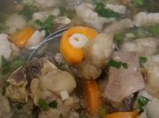 Gambar sop iga sapi bening ala resto