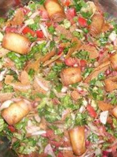 A picture of How to Make Lebanese Fattoush.
