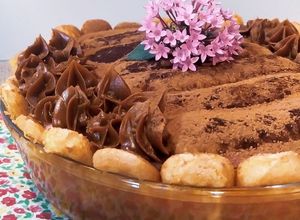 Una foto de Postre borracho de vainillas