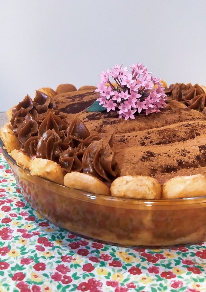 Una foto de Postre borracho de vainillas