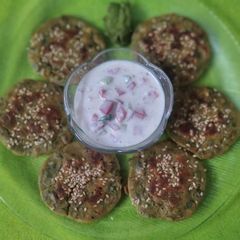 A picture of Methi Bajri Mini Pudla.