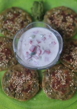 A picture of Methi Bajri Mini Pudla.